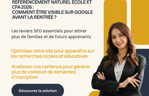 Référencement Naturel École CFA 2026 : Comment Apparaître En Premier Sur Google Avant La Rentrée